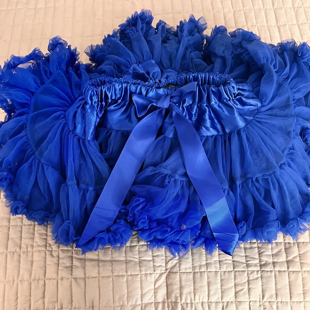 Blue Tutu Skirt - Picture 1 of 2